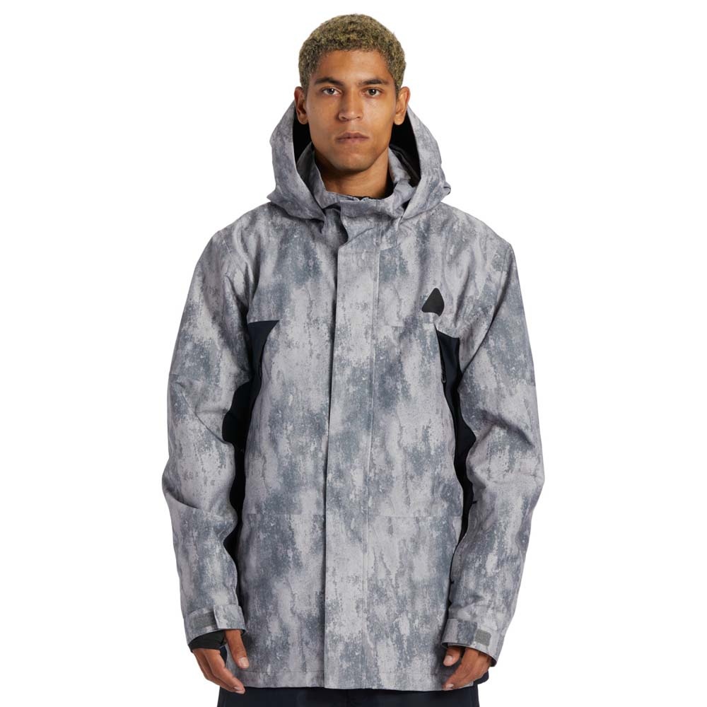 Command 45K Grey Stone Full Zip Snowboard Jacket