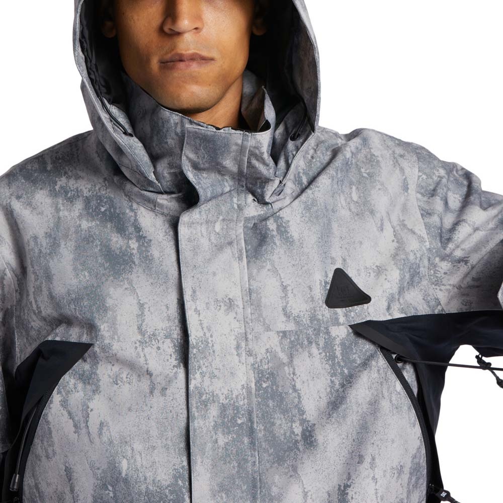 Command 45K Grey Stone Full Zip Snowboard Jacket