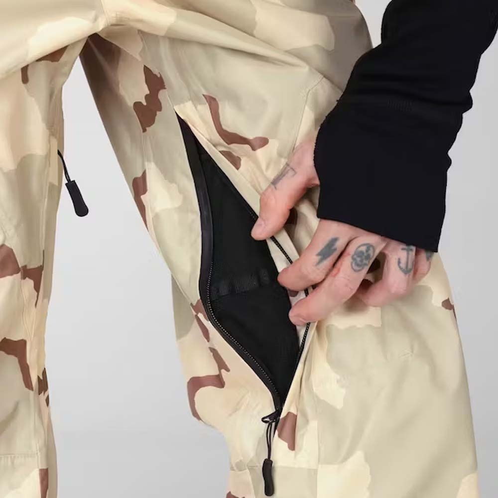 2L Zip Desert Camo 2024 Snowboard Pant