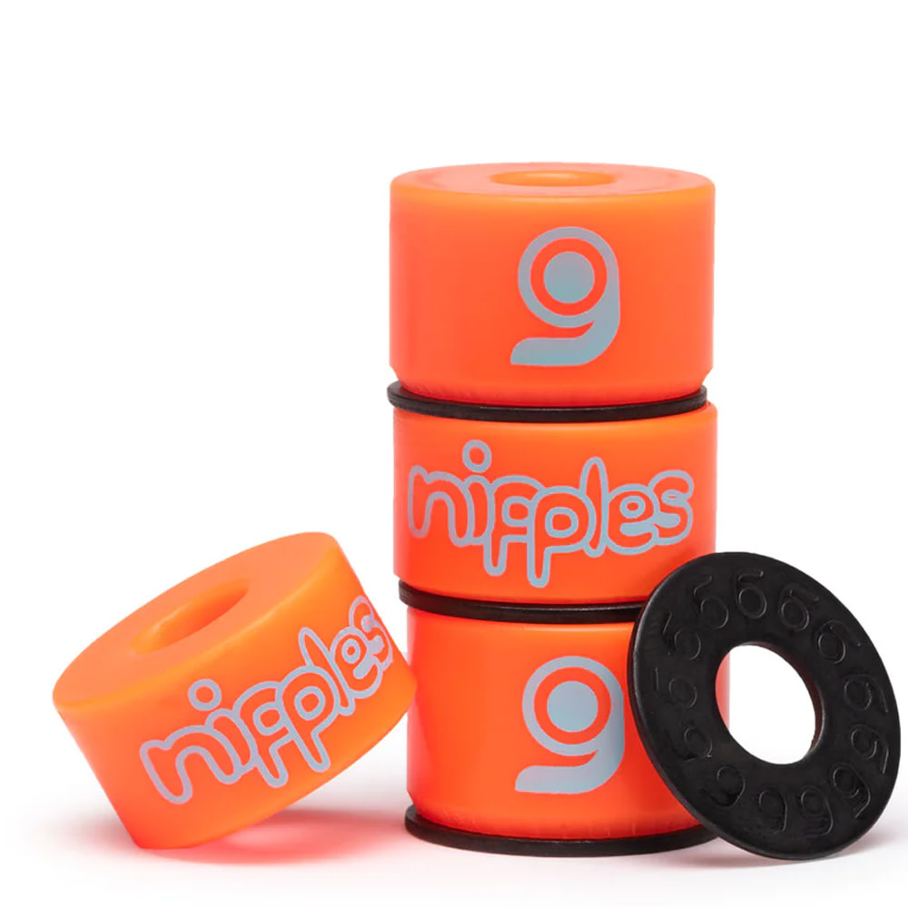 80A Orange Nipples Longboard Bushings (Soft) WestSite Gent