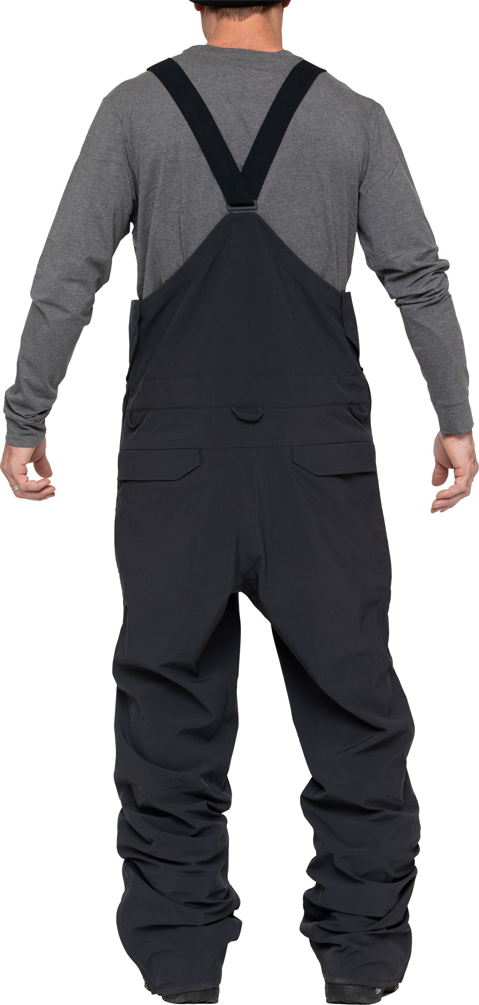 Huron Black 2024 Snowboard Bib Pant West Site Boardshop Gent   L1 Premium Goods Huron Black 2024 Snowboard Bib Pa 