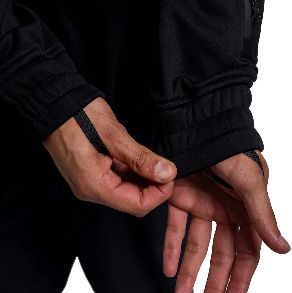 Technical Black Riding Snowboard Hoodie 2024 WestSite Gent