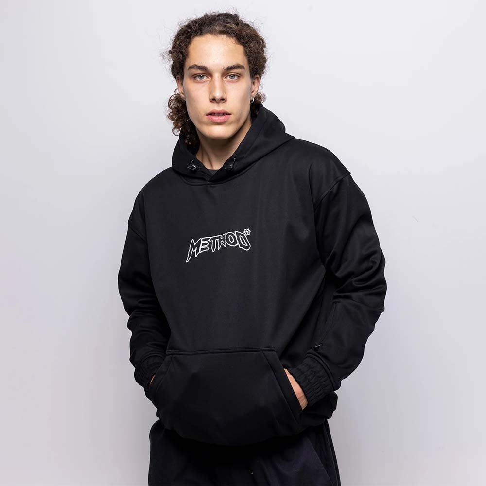 Technical Black Riding Snowboard Hoodie 2024 WestSite Gent