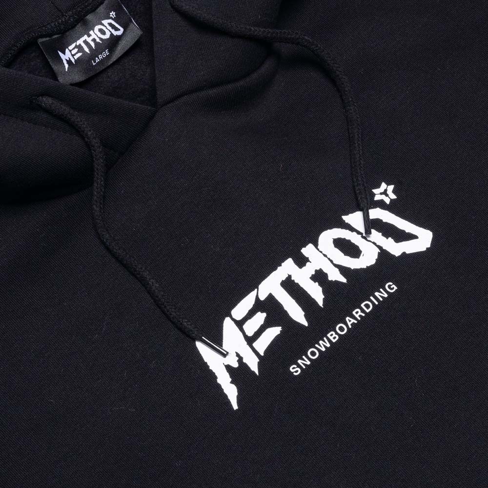 Black Snowboarding Hoodie 2024