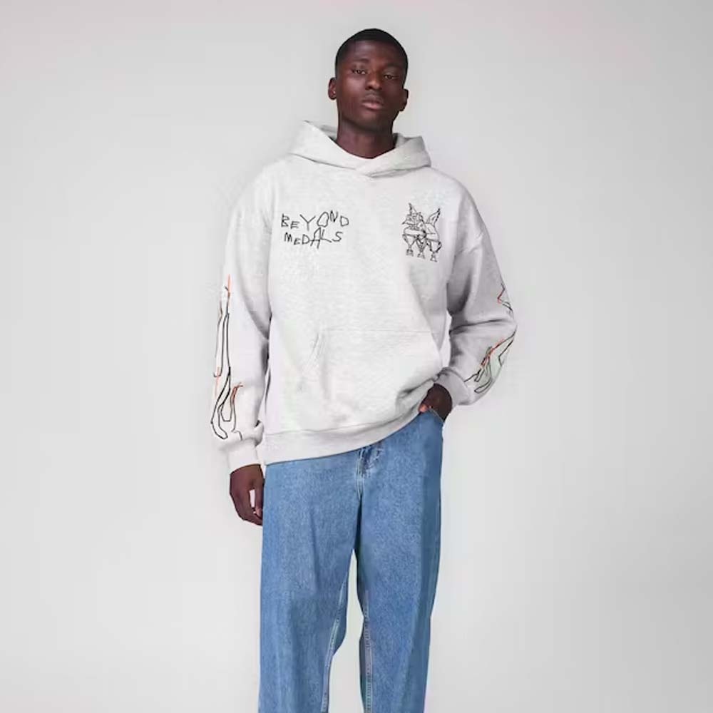Angel Grey Hoodie 2024