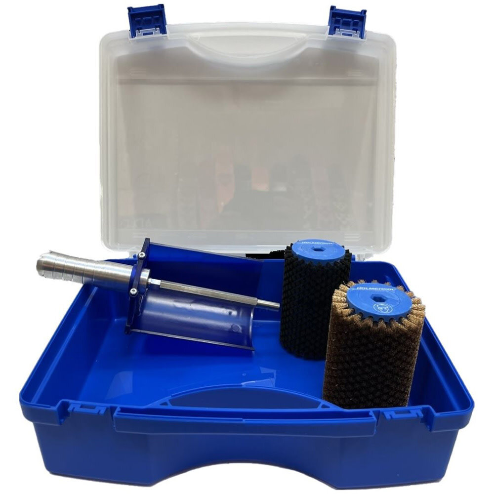 NEW Snowboard/Ski Waxing SpeedBrush Set + Box WestSite Gent