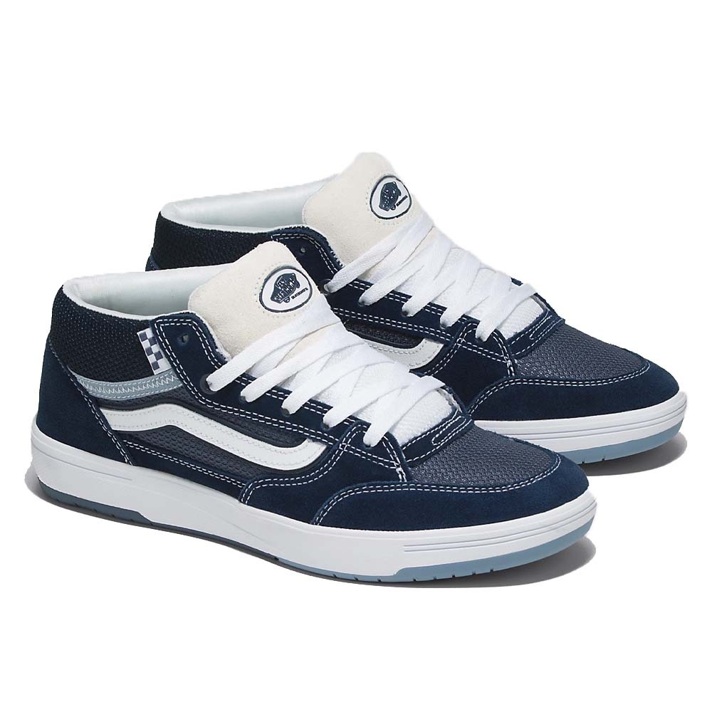 Zahba Mid Navy Dusty Blue 2024 Skateboard Shoe WestSite Gent