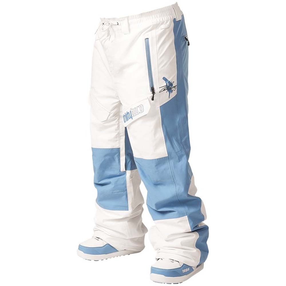 Sweeper XLT White Blue 2024 Snowboard Pant West Site Boardshop Gent   Thirty Two Sweeper Xlt White Blue 2024 Snowboard P 