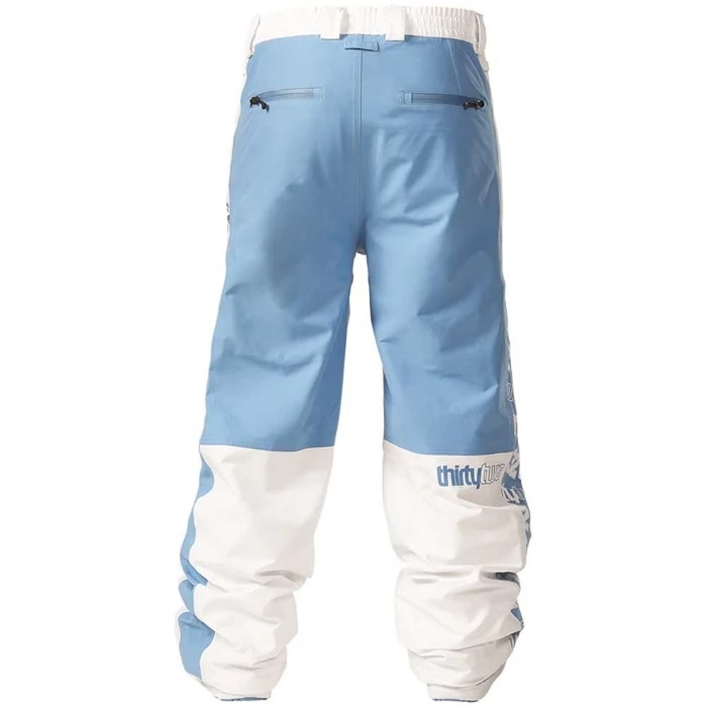 Sweeper XLT White Blue 2024 Snowboard Pant West Site Boardshop Gent   Thirty Two Sweeper Xlt White Blue 2024 Snowboard P 