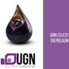 UGN Troostartikelen Traandruppelvormige urn 'Celest' diepblauw UGN Troostartikelen Traandruppelvormige urn 'Celest' diepblauw