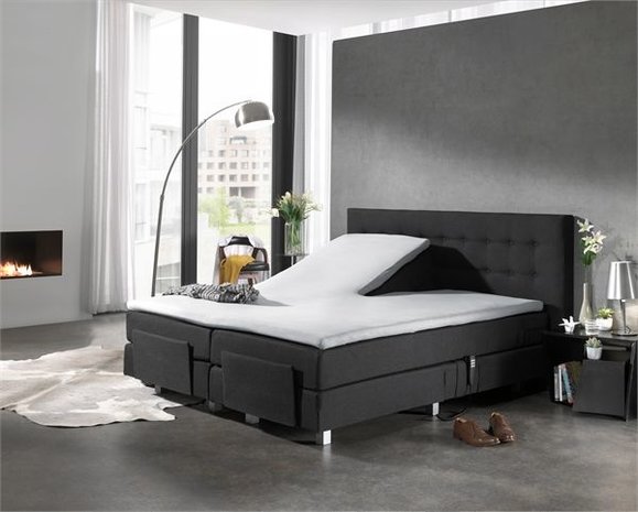 Beau Maison Split Topper Hoeslaken Wit Jersey