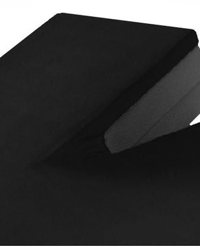 Beau Maison Split Topper Jersey Hoeslaken Zwart