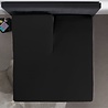 Suite Sheets Split Topper Fitted Sheet Black Jersey Suite Sheets Split Topper Fitted Sheet Black Jersey