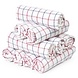 Suite Sheets Theedoeken Gekleurde Blokken Rood/Blauw Suite Sheets Theedoeken Gekleurde Blokken Rood/Blauw