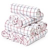 Suite Sheets Theedoeken Gekleurde Blokken Rood/Blauw Suite Sheets Theedoeken Gekleurde Blokken Rood/Blauw