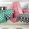 Suite Sheets Theedoek Blokken Rood Suite Sheets Theedoek Blokken Rood