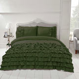 Beau Maison Duvet Cover Saint Martin Olive Green
