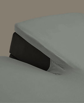 Suite Sheets Cotton Split Topper Spannbetttuch Grau