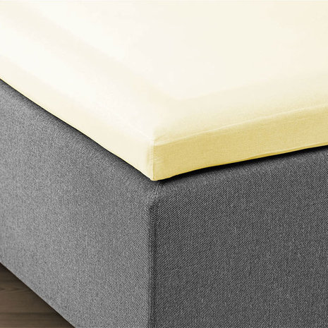Suite Sheets Topper Spannbetttuch Baumwolle Off White Suite Sheets Topper Spannbetttuch Baumwolle Off White