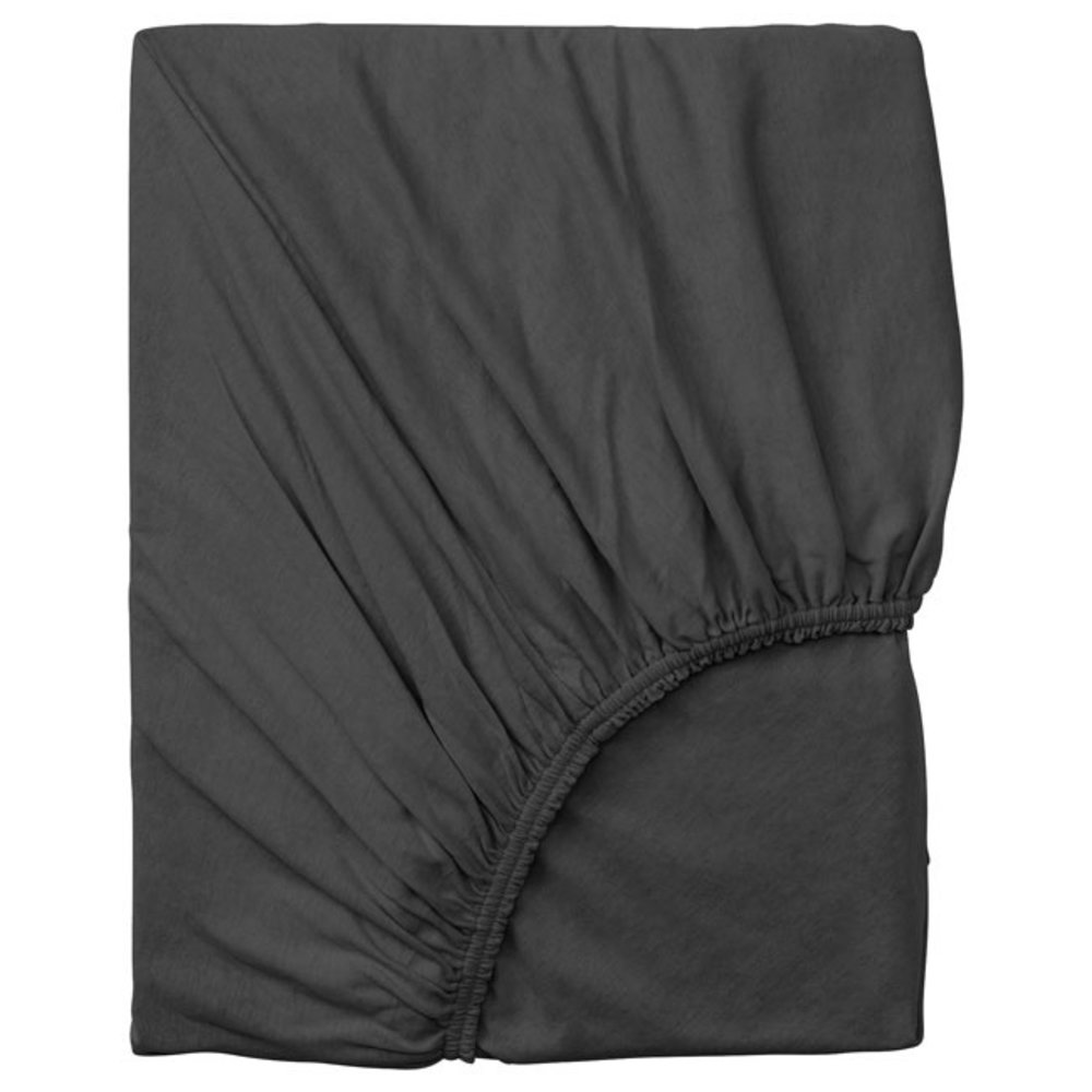 Suite Sheets Topper Fitted Sheet Cotton Anthracite