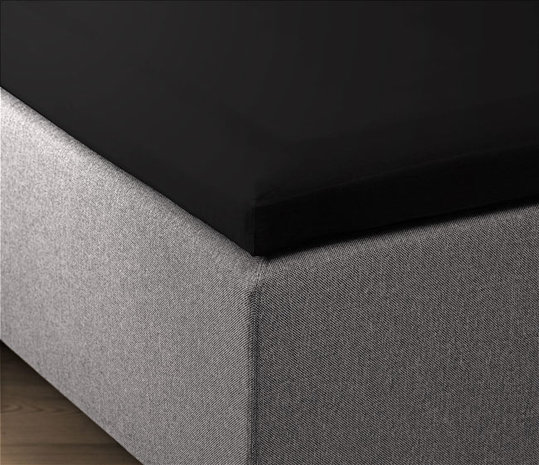 Suite Sheets Topper Hoeslaken Katoen Zwart