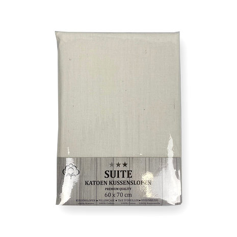 Suite Sheets Cotton Pillowcases Off White