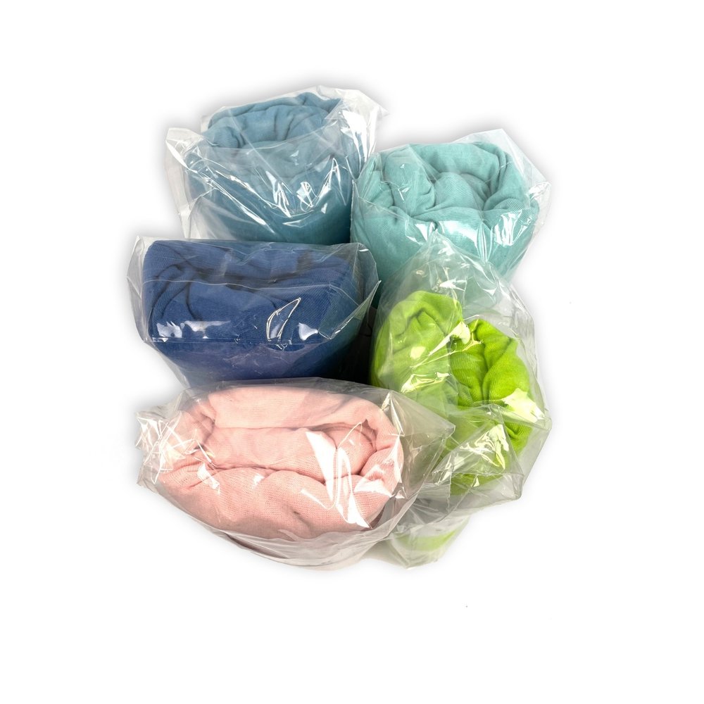 Stock Jersey Hoeslaken (rol) Assorti Stock Jersey Hoeslaken (rol) Assorti