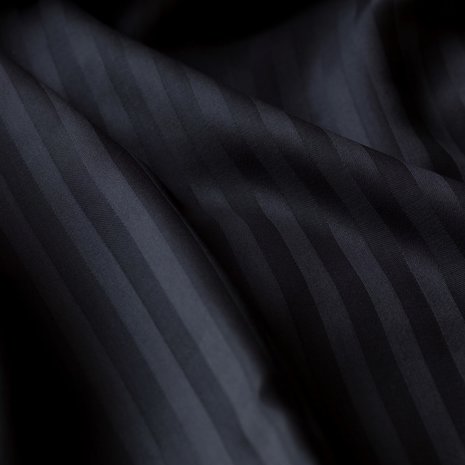 Beau Maison Cotton Satin Duvet Cover Hotel Line Black Beau Maison Cotton Satin Duvet Cover Hotel Line Black