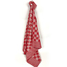 Beau Maison Tea towel Blocks Red
