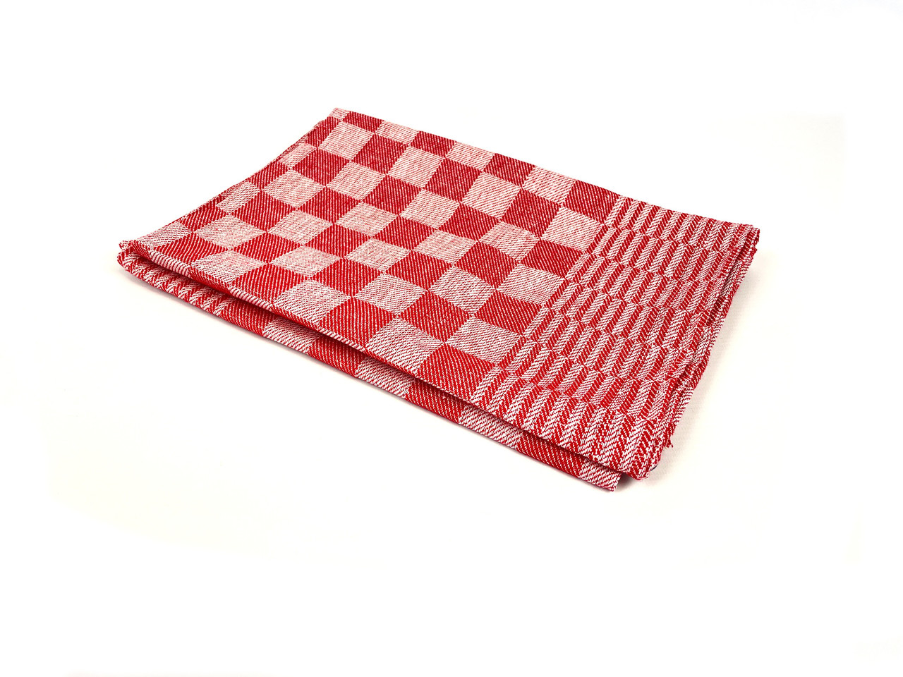 Beau Maison Kitchen towel Blocks Red