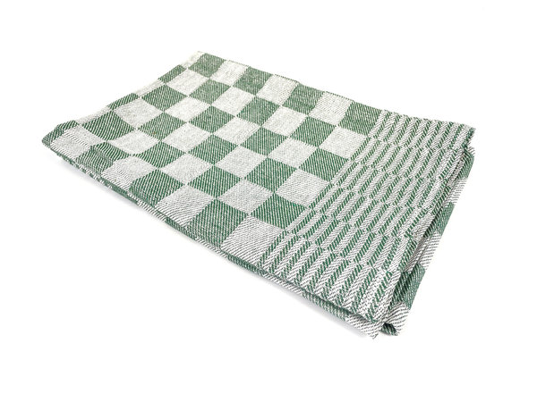 Beau Maison Tea Towel Checkered Green