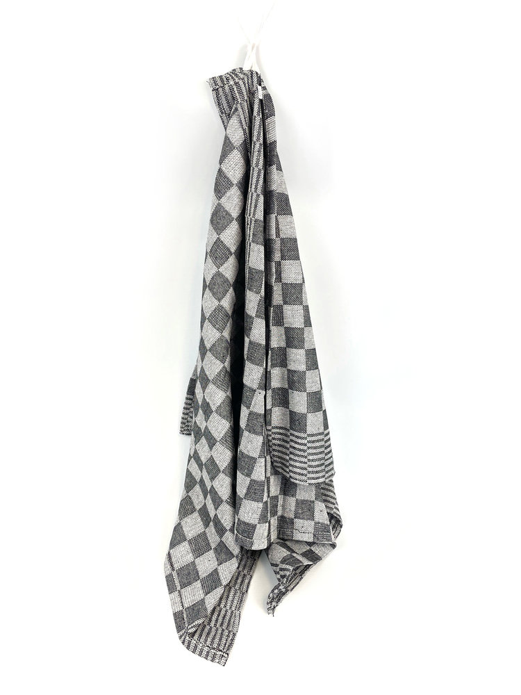 Beau Maison Tea Towel Checkered Black