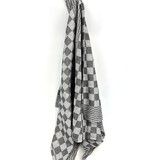 Beau Maison Kitchen Towel Checkered Black