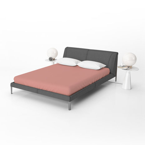 Beau Maison Jersey Hoeslaken Rose Wood