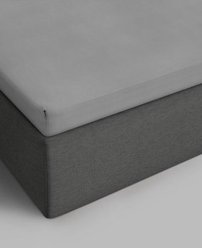 Beau Maison Topper Fitted Sheet Jersey Gray