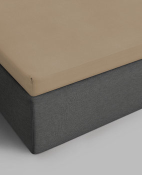 Beau Maison Topper Hoeslaken Jersey Taupe