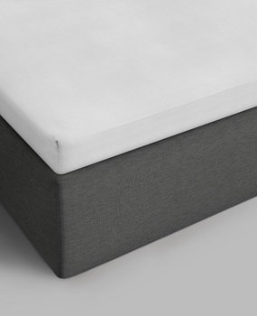 Beau Maison Topper Fitted Sheet Jersey White