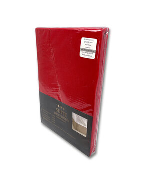 Beau Maison SALE Jersey Spannbettlaken Rot