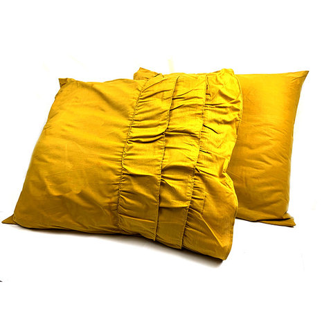 Beau Maison Duvet cover Saint Martin Yellow Ochre