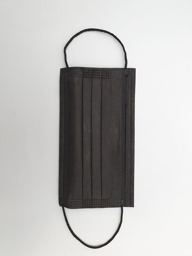 Stock Aanbieding Zwarte Medische Mondkapje Type 2R - 1000  Stuks - Waterafstotende Mondmasker