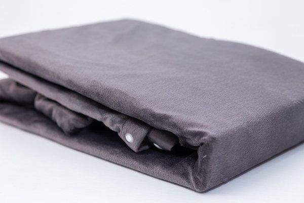 Beau Maison Velvet Duvet Cover Anthracite/Dark Grey Beau Maison Velvet Duvet Cover Anthracite/Dark Grey