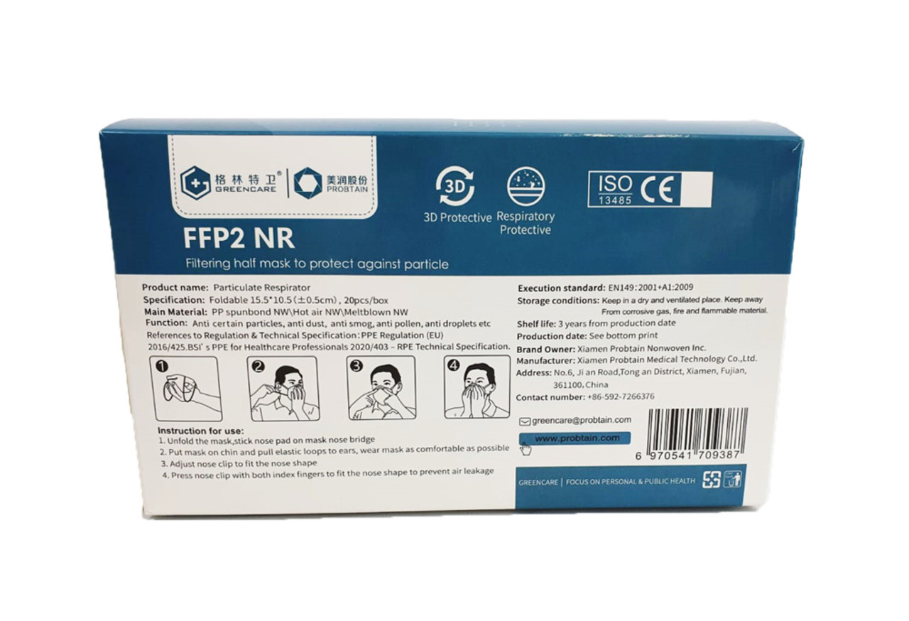 Stock 1000  Mondkapjes KN 95 Voor Groothandel - FFP2 Masks  - v.a. 0,20 cent per stuk