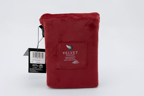 Beau Maison Velvet pillowcases Bordeaux-red Velvet-velour