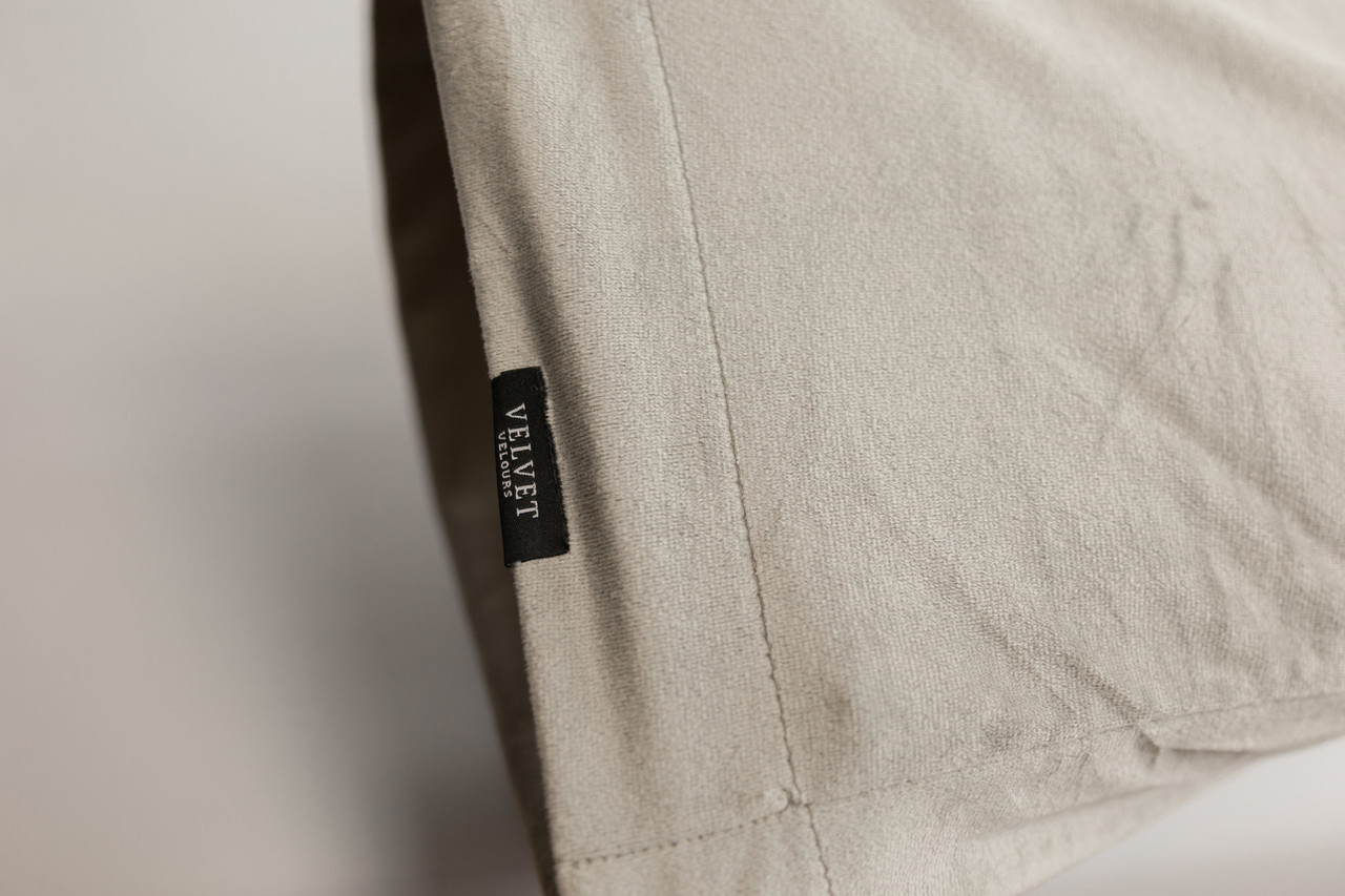 Beau Maison Velvet Kussensloop Parelwit Bodypillow