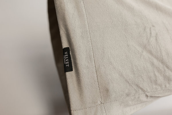 Beau Maison Velvet Kussensloop Parelwit Bodypillow