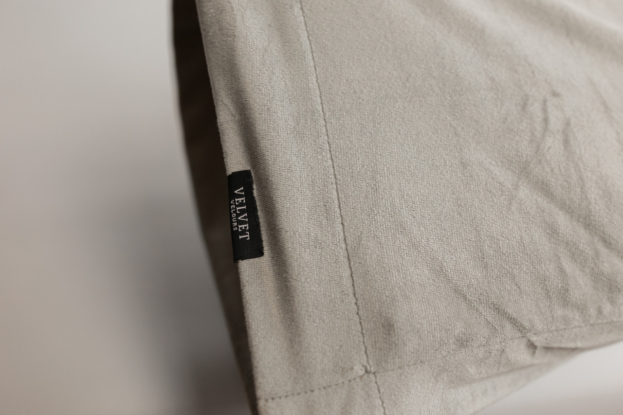 Beau Maison Velvet Kussensloop Zilver Bodypillow Beau Maison Velvet Kussensloop Zilver Bodypillow