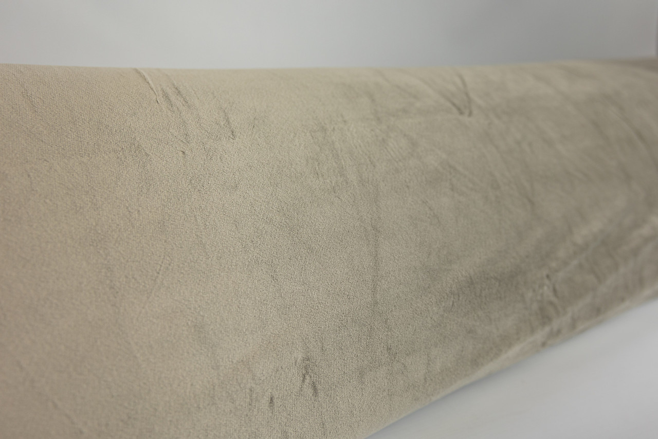 Beau Maison Velvet Kussensloop Taupe Bodypillow Beau Maison Velvet Kussensloop Taupe Bodypillow
