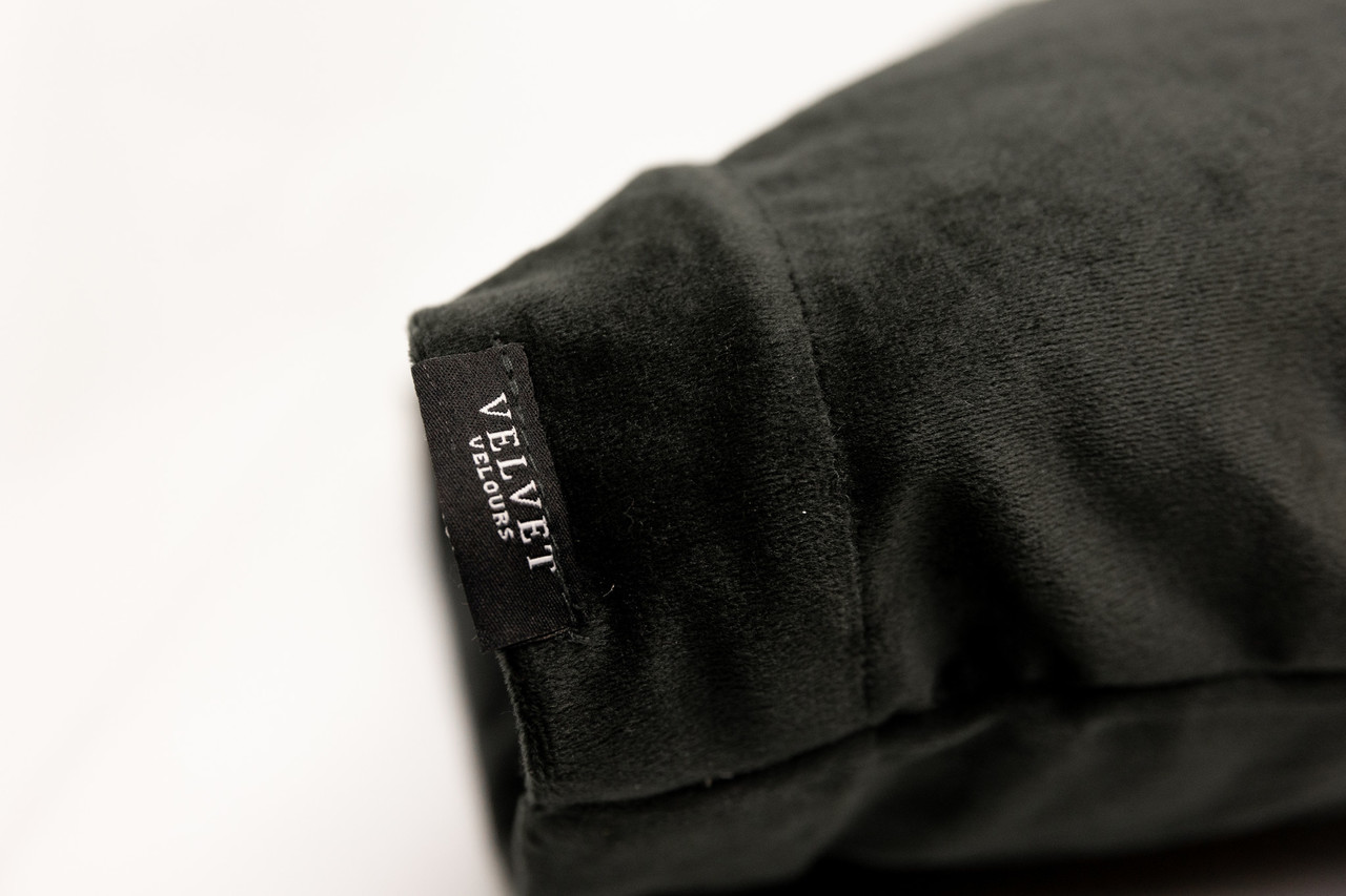 Beau Maison Velvet Kussensloop Zwart Bodypillow