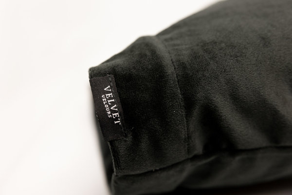 Beau Maison Velvet Kussensloop Zwart Bodypillow