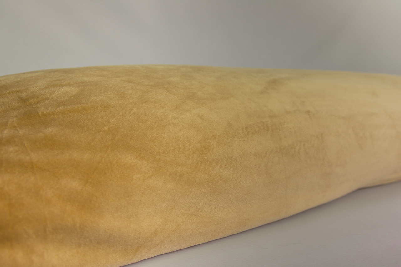 Beau Maison Velvet Kussensloop Champagne-goud Bodypillow Beau Maison Velvet Kussensloop Champagne-goud Bodypillow